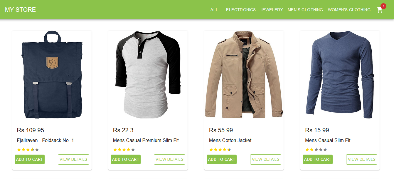 MA store App